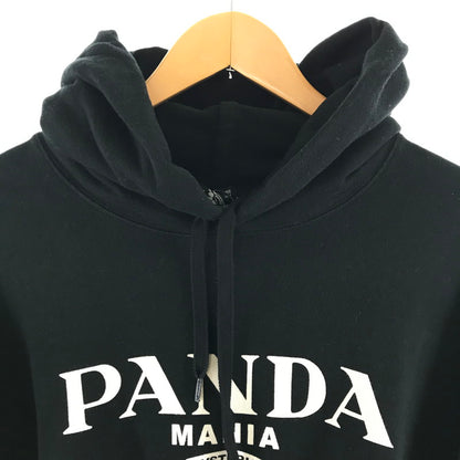 【中古品】【メンズ】 HYSTERIC GLAMOUR ヒステリックグラマー PANDA MANIA PARKA パンダ マニア パーカー BLACK SIZE:XL 白いスレ・毛の付着あり 140-260701-io-10-fuzh 万代Net店