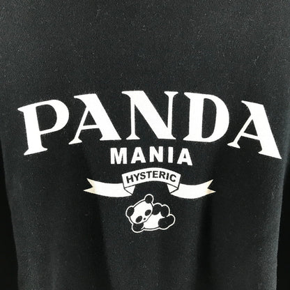 【中古品】【メンズ】 HYSTERIC GLAMOUR ヒステリックグラマー PANDA MANIA PARKA パンダ マニア パーカー BLACK SIZE:XL 白いスレ・毛の付着あり 140-260701-io-10-fuzh 万代Net店