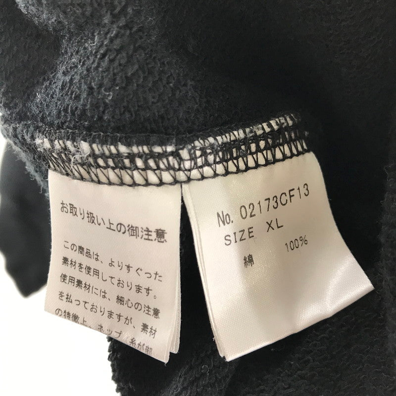 【中古品】【メンズ】 HYSTERIC GLAMOUR ヒステリックグラマー PANDA MANIA PARKA パンダ マニア パーカー BLACK SIZE:XL 白いスレ・毛の付着あり 140-260701-io-10-fuzh 万代Net店