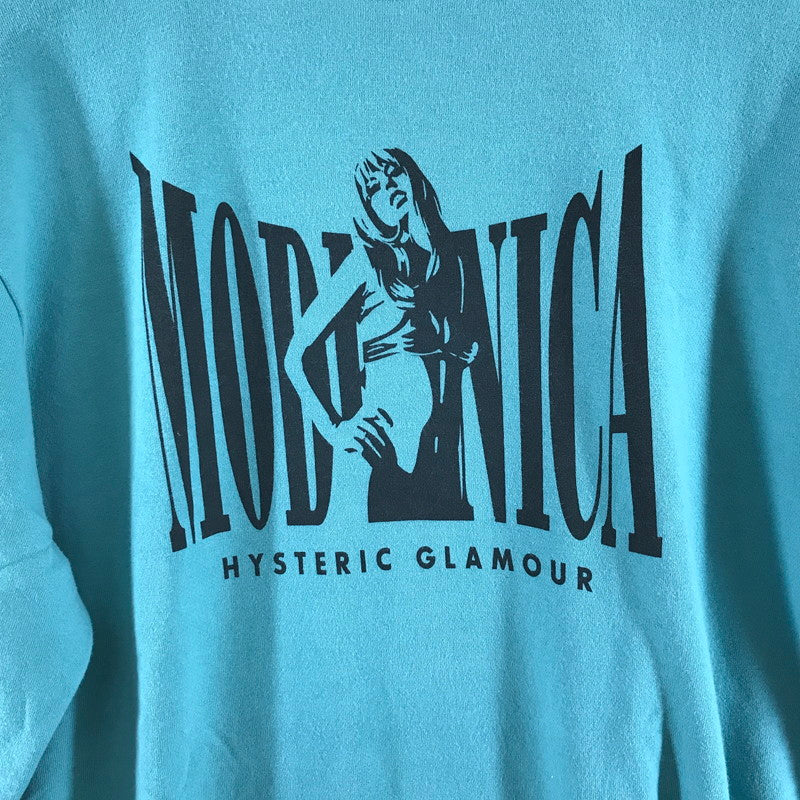 【中古品】【メンズ】 HYSTERIC GLAMOUR ヒステリックグラマー スウェット 長袖 GREEN SIZE:L 袖に汚れあり 140-260701-io-09-fuzh 万代Net店