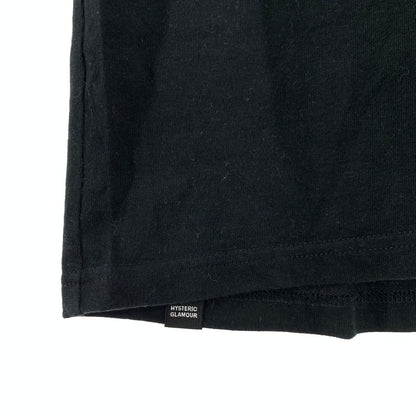 【中古品】【メンズ】 WILDSIDE×HYSTERIC GLAMOUR ワイルドサイド × ヒステリックグラマー FLYING V 半袖Tシャツ カラーBLACK SIZE:5 140-260630-ky-84-fuzh 万代Net店
