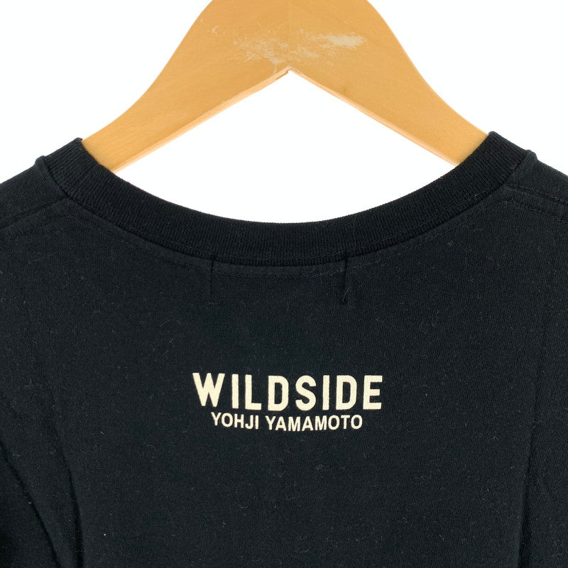 【中古品】【メンズ】 WILDSIDE×HYSTERIC GLAMOUR ワイルドサイド × ヒステリックグラマー FLYING V 半袖Tシャツ カラーBLACK SIZE:5 140-260630-ky-84-fuzh 万代Net店