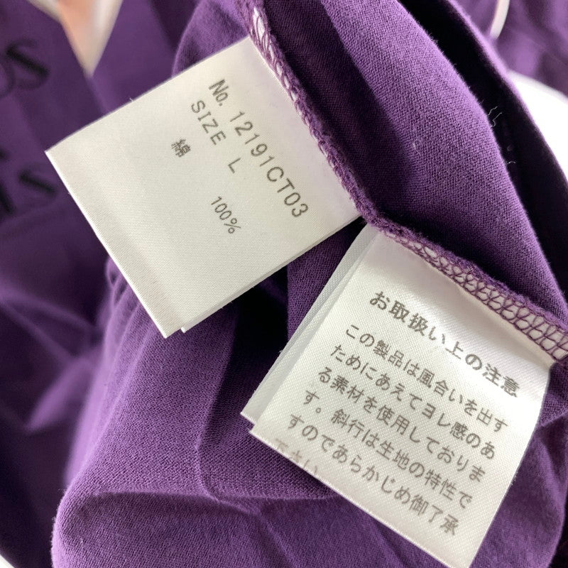 【中古品】【メンズ】 HYSTERIC GLAMOUR ヒステリックグラマー PLAYBOY プレイボーイ 半袖Tシャツ カラー PURPLE SIZE:L 140-260630-ky-85-fuzh 万代Net店