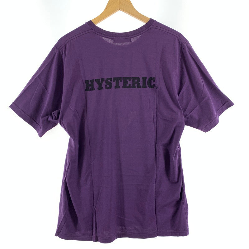【中古品】【メンズ】 HYSTERIC GLAMOUR ヒステリックグラマー PLAYBOY プレイボーイ 半袖Tシャツ カラー PURPLE SIZE:L 140-260630-ky-85-fuzh 万代Net店