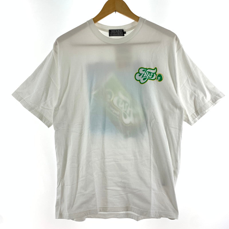 【中古品】【メンズ】 HYSTERIC GLAMOUR ヒステリックグラマー ライムスカッシュ 半袖Tシャツ WHITE SIZE:L 140-260630-ky-87-fuzh 万代Net店