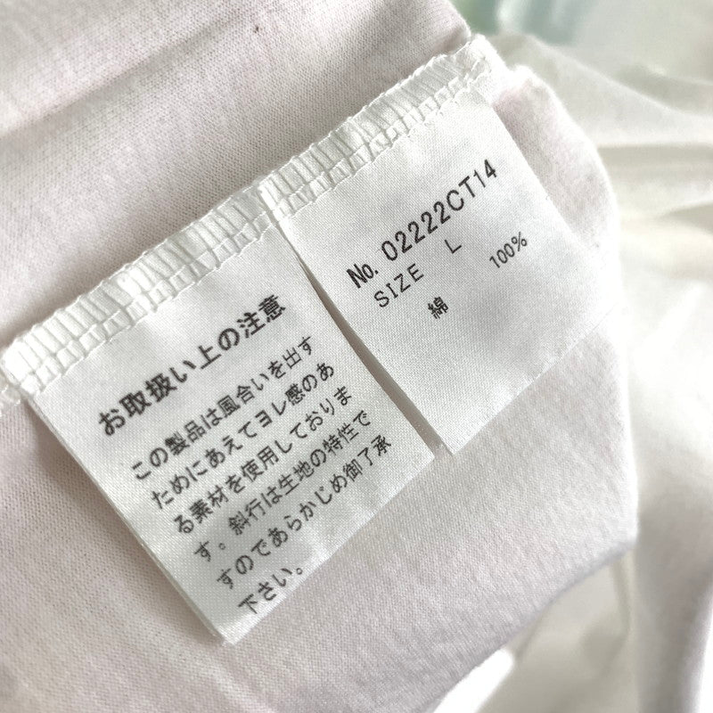 【中古品】【メンズ】 HYSTERIC GLAMOUR ヒステリックグラマー ライムスカッシュ 半袖Tシャツ WHITE SIZE:L 140-260630-ky-87-fuzh 万代Net店