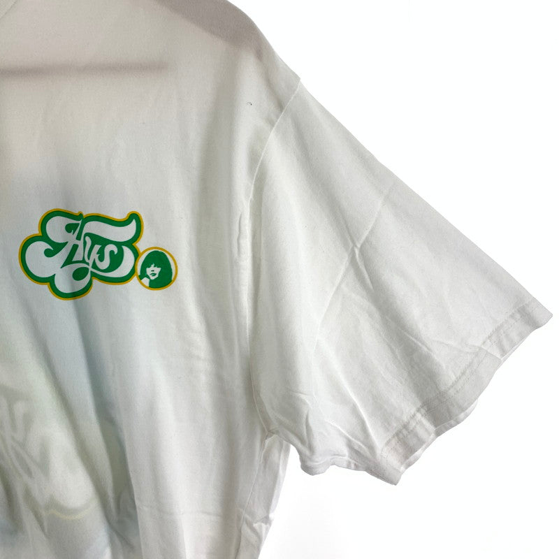 【中古品】【メンズ】 HYSTERIC GLAMOUR ヒステリックグラマー ライムスカッシュ 半袖Tシャツ WHITE SIZE:L 140-260630-ky-87-fuzh 万代Net店