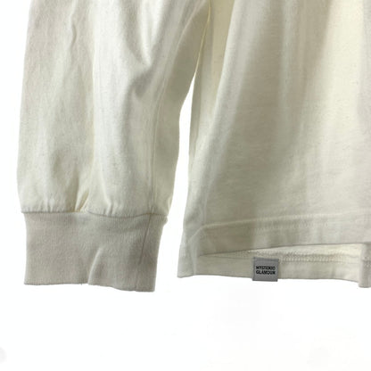 【中古品】【メンズ】 HYSTERIC GLAMOUR ヒステリックグラマー SPECIAL REPORT長袖Tシャツ カラーホワイト SIZE:L 140-260630-ky-86-fuzh 万代Net店