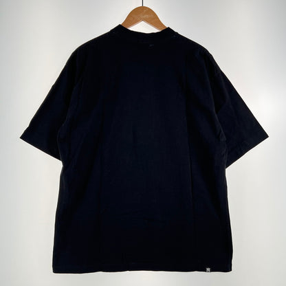 【中古品】【メンズ】 HYSTERIC GLAMOUR ヒステリックグラマー ロゴTシャツ 半袖Tシャツ 140-260702-ny-13-fuzh サイズ：M カラー：ブラック 万代Net店