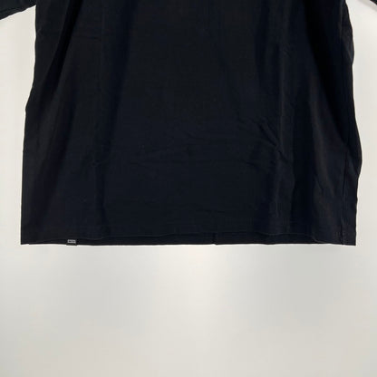 【中古品】【メンズ】 HYSTERIC GLAMOUR ヒステリックグラマー ロゴTシャツ 半袖Tシャツ 140-260702-ny-13-fuzh サイズ：M カラー：ブラック 万代Net店