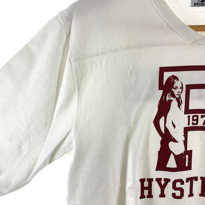 【中古品】【メンズ】 HYSTERIC GLAMOUR ヒステリックグラマー 長袖Tシャツ カラーWHITE SIZE:L 140-260630-ky-89-fuzh 万代Net店