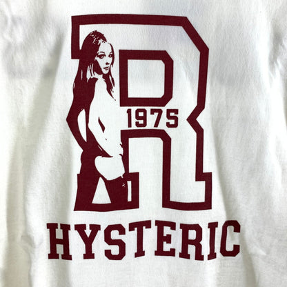 【中古品】【メンズ】 HYSTERIC GLAMOUR ヒステリックグラマー 長袖Tシャツ カラーWHITE SIZE:L 140-260630-ky-89-fuzh 万代Net店