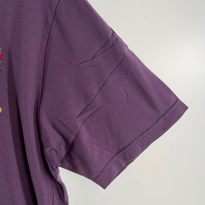 【中古品】【メンズ】 HYSTERIC GLAMOUR ヒステリックグラマー 半袖Tシャツ グラフィックプリント 140-260702-ny-08-fuzh サイズ：L カラー：パープル 万代Net店