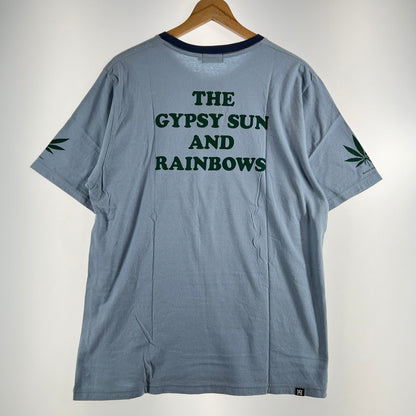 【中古品】【メンズ】 HYSTERIC GLAMOUR ヒステリックグラマー THE G.S.R Tシャツ HEMPSTER 半袖Tシャツ 140-260702-ny-09-fuzh サイズ：L カラー：ブルー 万代Net店