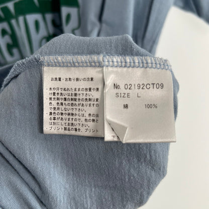 【中古品】【メンズ】 HYSTERIC GLAMOUR ヒステリックグラマー THE G.S.R Tシャツ HEMPSTER 半袖Tシャツ 140-260702-ny-09-fuzh サイズ：L カラー：ブルー 万代Net店