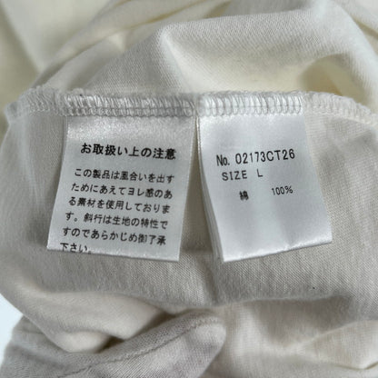 【中古品】【メンズ】 HYSTERIC GLAMOUR ヒステリックグラマー PANDA MANIA パンダマニア 半袖Tシャツ 140-260702-ny-15-fuzh サイズ：L カラー：ホワイト 万代Net店