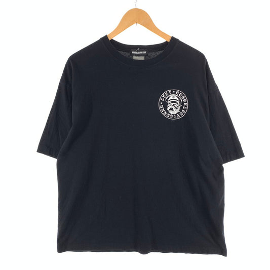 【中古品】【メンズ】 LYFT×GOD SELECTION XXX リフト×ゴッドセレクション 半袖Tシャツ カットソー ブランド 古着 142-260921-gm-12-fuzh サイズ：M カラー：ブラック 万代Net店
