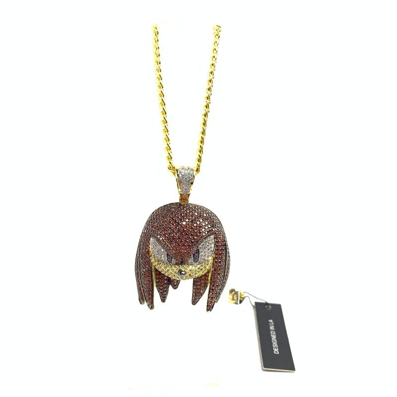 【中古品】【メンズ】 KING ICE × SONIC THE HEDGEHOG NECKLACE キングアイス × ソニック・ザ・ヘッジホッグ 箱付属 ネックレス ペンダント アクセサリー 192-260714-ky-16-fuzh 万代Net店
