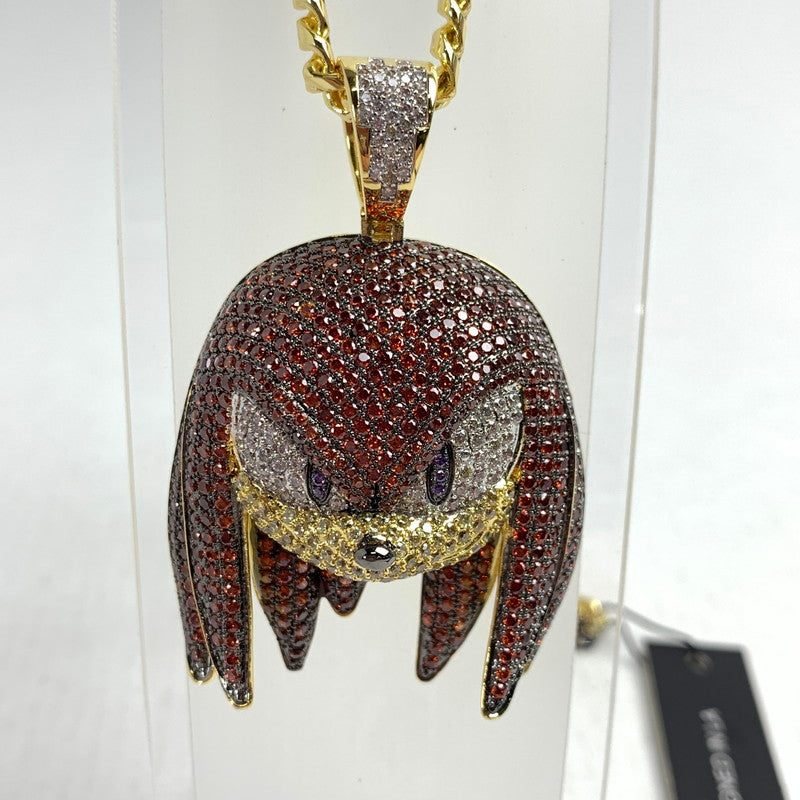 【中古品】【メンズ】 KING ICE × SONIC THE HEDGEHOG NECKLACE キングアイス × ソニック・ザ・ヘッジホッグ 箱付属 ネックレス ペンダント アクセサリー 192-260714-ky-16-fuzh 万代Net店
