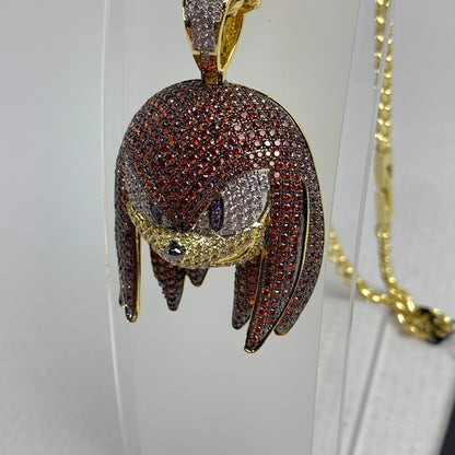 【中古品】【メンズ】 KING ICE × SONIC THE HEDGEHOG NECKLACE キングアイス × ソニック・ザ・ヘッジホッグ 箱付属 ネックレス ペンダント アクセサリー 192-260714-ky-16-fuzh 万代Net店