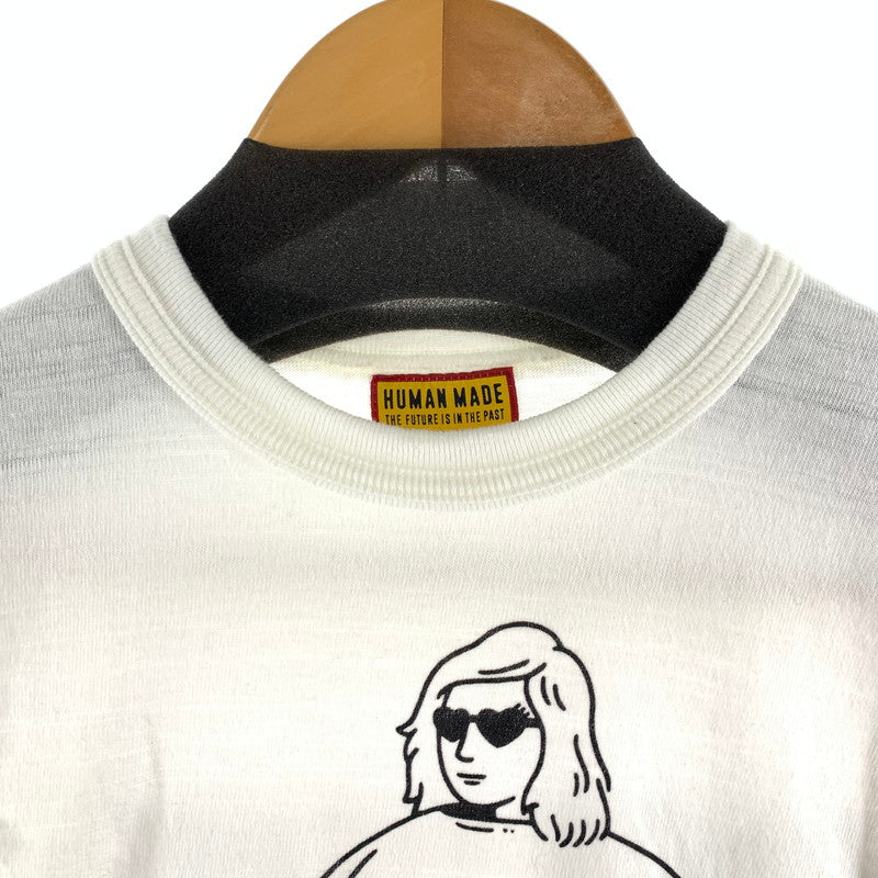 【中古品】【メンズ】 HUMAN MADE MINOR FIGURES ヒューマンメイド x マイナーフィギュアズ GRAPHIC T-SHIRT グラフィック Tシャツ カラーホワイト SIZE:M 142-260630-ky-82-fuzh 万代Net店