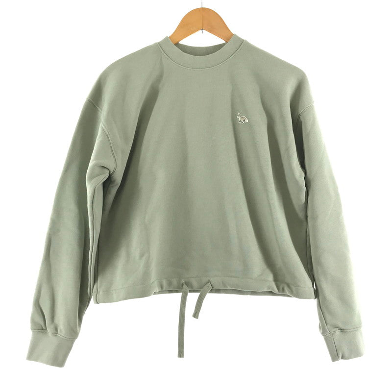 【中古品】【レディース】 MAISON KITSUNE メゾン キツネ ベイビーフォックスパッチスウェット トップス GREEN SIZE:XS 170-260701-io-08-fuzh 万代Net店