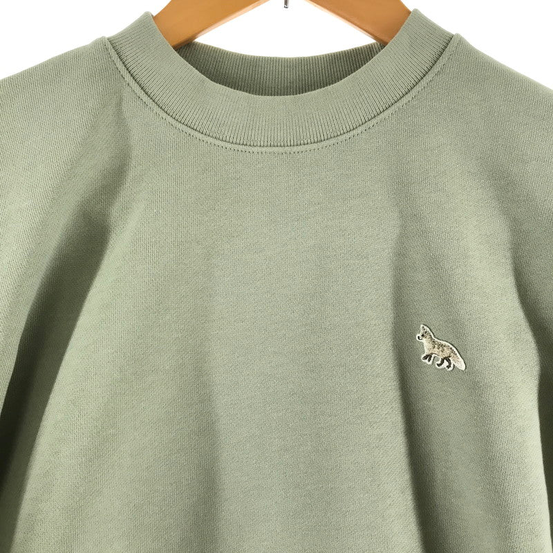 【中古品】【レディース】 MAISON KITSUNE メゾン キツネ ベイビーフォックスパッチスウェット トップス GREEN SIZE:XS 170-260701-io-08-fuzh 万代Net店