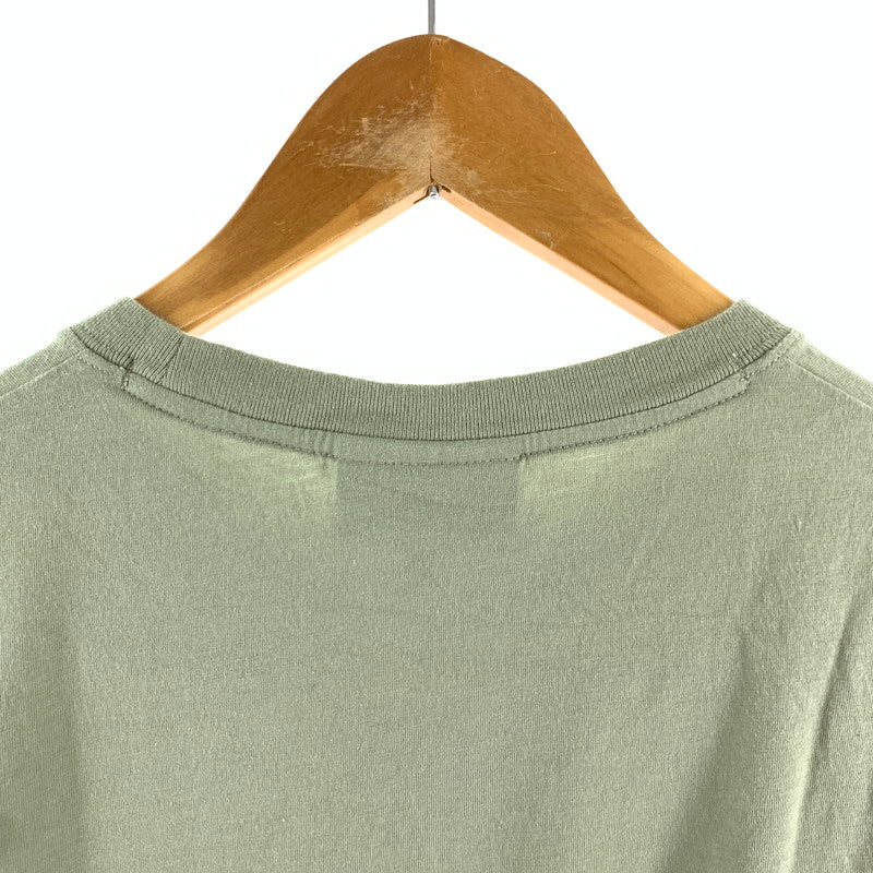 【中古品】【メンズ】 MAISON KITSUNE メゾンキツネ ベイビーフォックスパッチ半袖Tシャツ カラーGREEN SIZE:XXS 170-260630-ky-81-fuzh 万代Net店