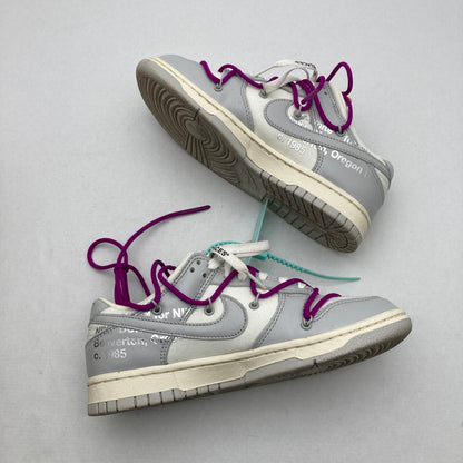【中古品】【レディース】 NIKE×OFF-WHITE ナイキ ×オフホワイト DM1602-100 DUNK LOW 1 OF 50 "21" SIZE:24.5㎝ スニーカー 靴 160-260629-ky-17-fuzh 万代Net店