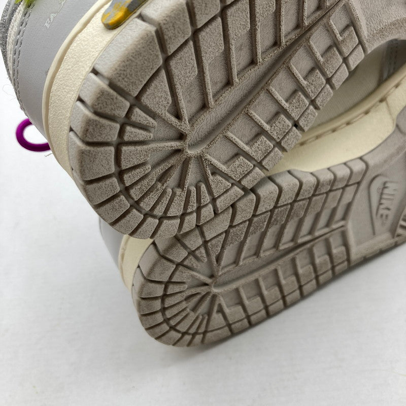 【中古品】【レディース】 NIKE×OFF-WHITE ナイキ ×オフホワイト DM1602-100 DUNK LOW 1 OF 50 "21" SIZE:24.5㎝ スニーカー 靴 160-260629-ky-17-fuzh 万代Net店