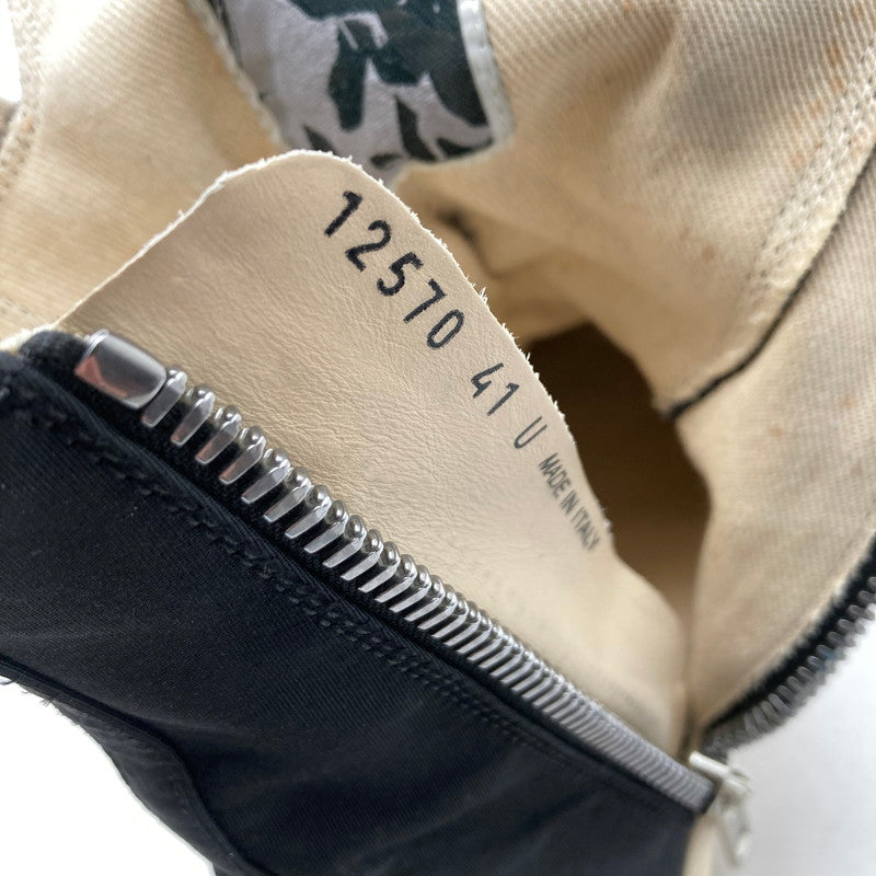 【中古品】【メンズ】 RICK OWENE DRKSHDW リック オウエンス ダークシャドウ DU18F7800 RAMONES SNEAKERS サイズ:41 スニーカー 靴 162-260629-ky-18-fuzh 万代Net店