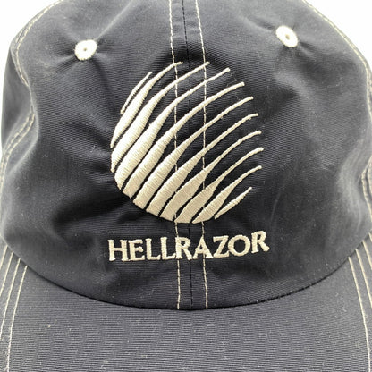 【中古品】【メンズ】 HELLRAZOR CAP ヘルレイザー キャップ NAVY 帽子 タグ付き ※汚れ・使用感あり 185-260811-io-45-fuzh カラー：ネイビー 万代Net店