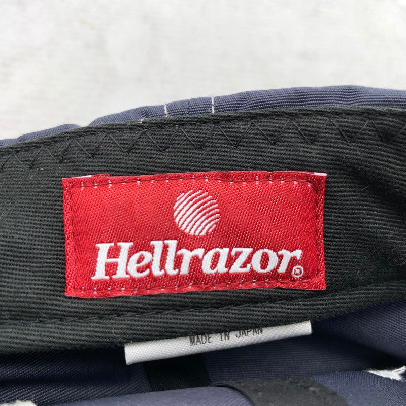 【中古品】【メンズ】 HELLRAZOR CAP ヘルレイザー キャップ NAVY 帽子 タグ付き ※汚れ・使用感あり 185-260811-io-45-fuzh カラー：ネイビー 万代Net店