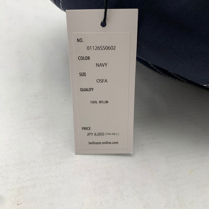 【中古品】【メンズ】 HELLRAZOR CAP ヘルレイザー キャップ NAVY 帽子 タグ付き ※汚れ・使用感あり 185-260811-io-45-fuzh カラー：ネイビー 万代Net店