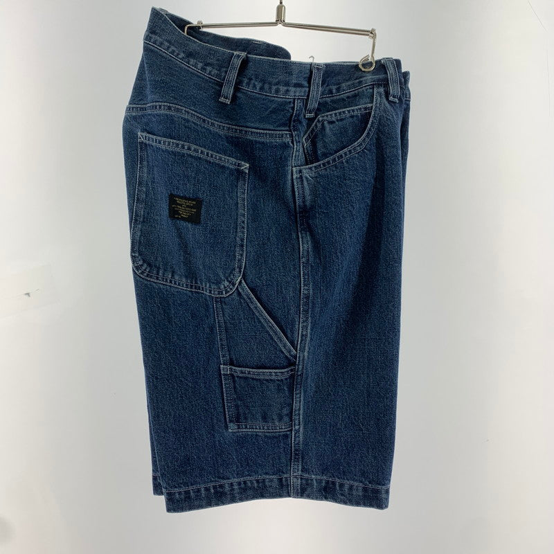 【中古品】【メンズ】 FTC DENIM PAINTER SHORT デニム ショートパンツ ジーンズ ジーパン INDIGO SIZE:M 153-260803-io-02-fuzh カラー：インディゴ 万代Net店