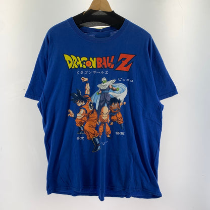 【中古品】【メンズ】 DRAGON BALL ドラゴンボール トップス 半袖 Tシャツ 古着 145-260726-mh-02-fuzh サイズ：XL カラー：ブルー 万代Net店