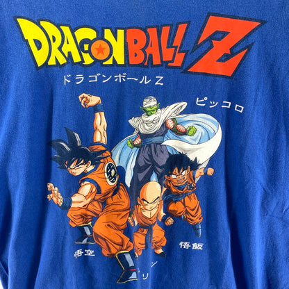 【中古品】【メンズ】 DRAGON BALL ドラゴンボール トップス 半袖 Tシャツ 古着 145-260726-mh-02-fuzh サイズ：XL カラー：ブルー 万代Net店