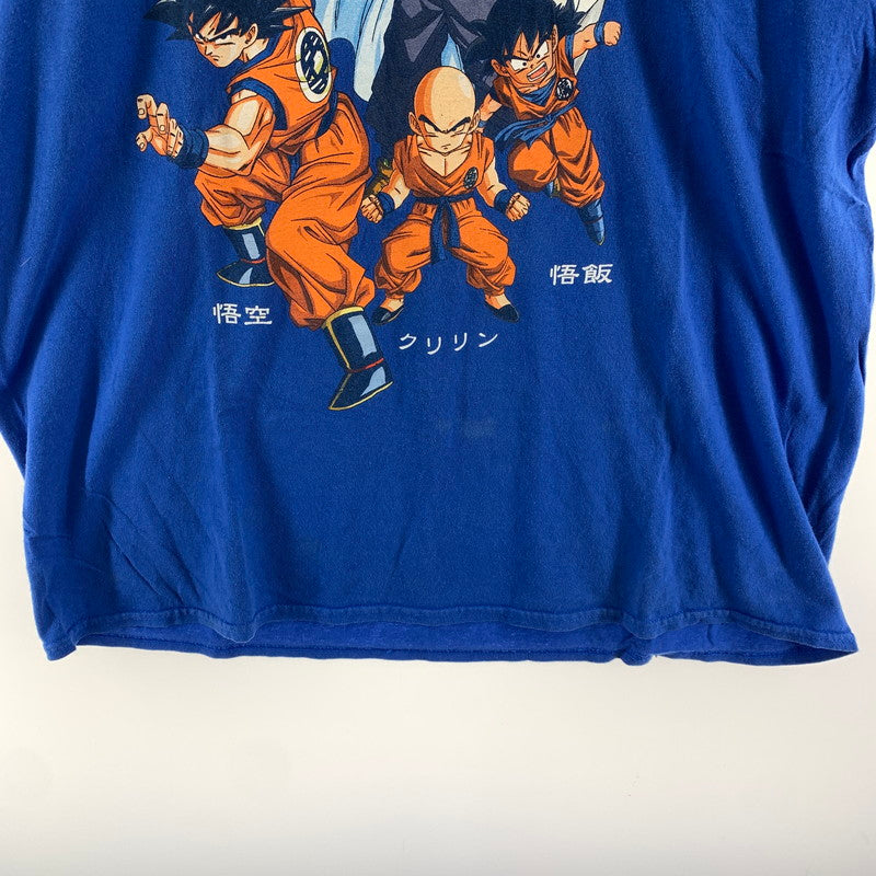 【中古品】【メンズ】 DRAGON BALL ドラゴンボール トップス 半袖 Tシャツ 古着 145-260726-mh-02-fuzh サイズ：XL カラー：ブルー 万代Net店
