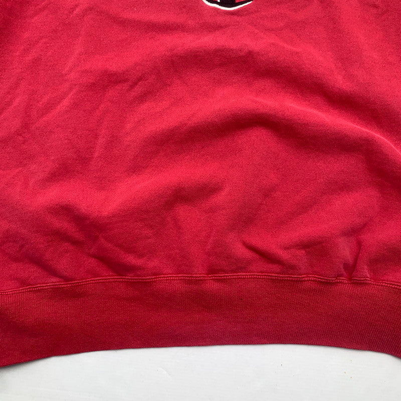 【中古品】【メンズ】 CHAMPION チャンピオン スウェット トップス ブランド 古着 145-260725-gm-22-fuzh サイズ：XL カラー：レッド 万代Net店