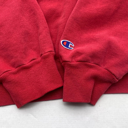 【中古品】【メンズ】 CHAMPION チャンピオン スウェット トップス ブランド 古着 145-260725-gm-22-fuzh サイズ：XL カラー：レッド 万代Net店