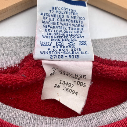 【中古品】【メンズ】 CHAMPION チャンピオン スウェット トップス ブランド 古着 145-260725-gm-22-fuzh サイズ：XL カラー：レッド 万代Net店