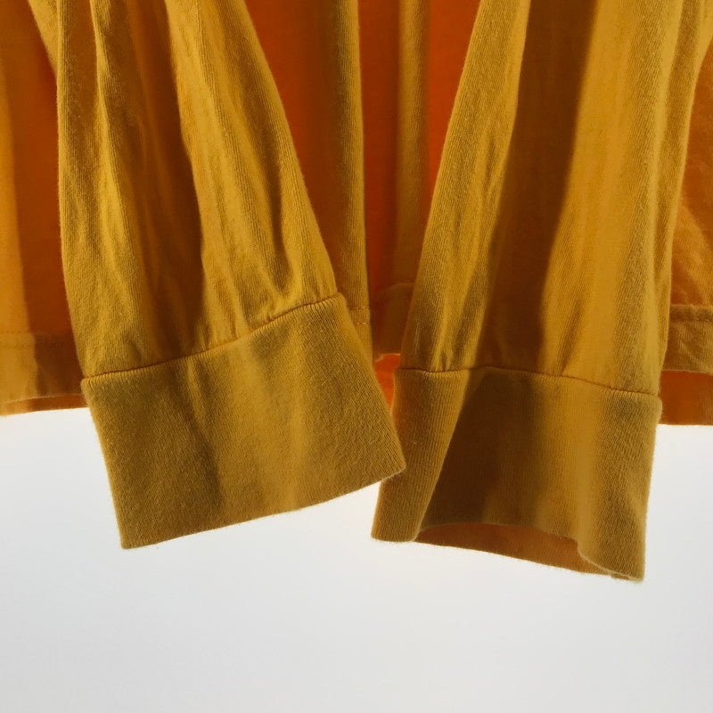 【中古品】【メンズ】 NIKE ナイキ 長袖Tシャツ カラーYELLOW 黄色 SIZE:XXL ワンポイントロゴ　 148-260804-ky-09-fuzh 万代Net店