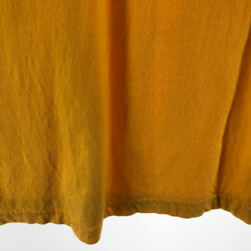 【中古品】【メンズ】 NIKE ナイキ 長袖Tシャツ カラーYELLOW 黄色 SIZE:XXL ワンポイントロゴ　 148-260804-ky-09-fuzh 万代Net店