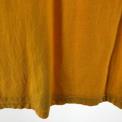 【中古品】【メンズ】 NIKE ナイキ 長袖Tシャツ カラーYELLOW 黄色 SIZE:XXL ワンポイントロゴ　 148-260804-ky-09-fuzh 万代Net店