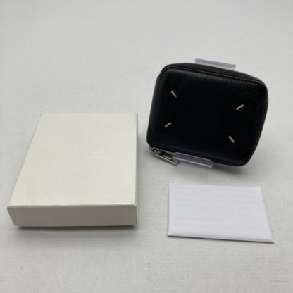 【中古品】【メンズ】 MAISON MARGIELA メゾン マルジェラ S55UI0292 ZIP AROUND BI-FOLD WALLET BLACK 箱付属 財布 200-260629-ky-14-fuzh 万代Net店