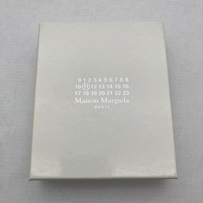 【中古品】【メンズ】 MAISON MARGIELA メゾン マルジェラ S55UI0292 ZIP AROUND BI-FOLD WALLET BLACK 箱付属 財布 200-260629-ky-14-fuzh 万代Net店