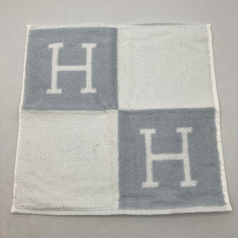 【中古美品】【レディース】 HERMES エルメス ハンドタオル LIGHTBLUE 183-260629-ky-15-fuzh 万代Net店