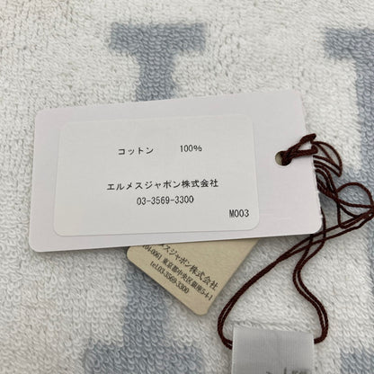 【中古美品】【レディース】 HERMES エルメス ハンドタオル LIGHTBLUE 183-260629-ky-15-fuzh 万代Net店