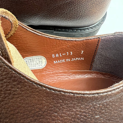 【中古品】【メンズ】 B:MING BY BEAMS ビジネスシューズ ダークブラウン サイズ:7(25.0㎝) 靴 日本製 ビジネス シューズ ※使用感あり 164-260804-io-12-fuzh 万代Net店