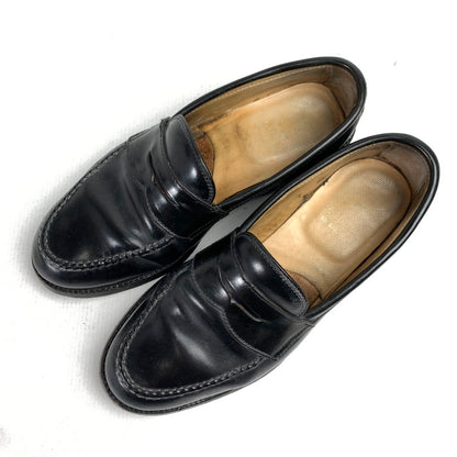 【中古品】【メンズ】 ALDEN オールデン 99362 ペニーローファー カラー ブラック SIZE:25.5cm 保存袋付属　 164-260702-ky-01-fuzh 万代Net店